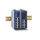 EDS-P308 Series Moxa 8-port unmanaged Ethernet switches with 4 IEEE 802.3af PoE ports