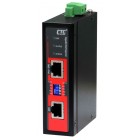 INJ-IG01-PH CTC Union Industrial Gigabit Ethernet PoE+ Injector IEEE802.3at/af, 15.4/30/36/60W