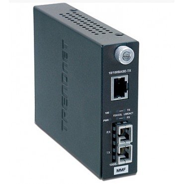 TFC-110MSC TRENDnet 100Base-TX to 100Base-FX Multi Mode SC Fiber Converter