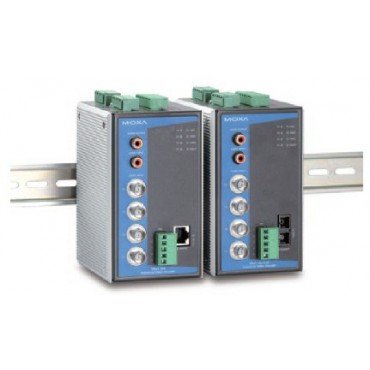 VPort 364A Series MOXA Excellent video quality, 4-channel H.264/MJPEG industrial video encoders